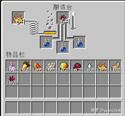 我的世界练药锅怎么用