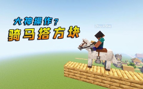 我的世界怎么骑马视频